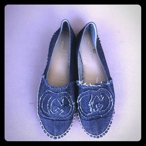 Gloria Ortiz Espadrille jean ,excellent condition